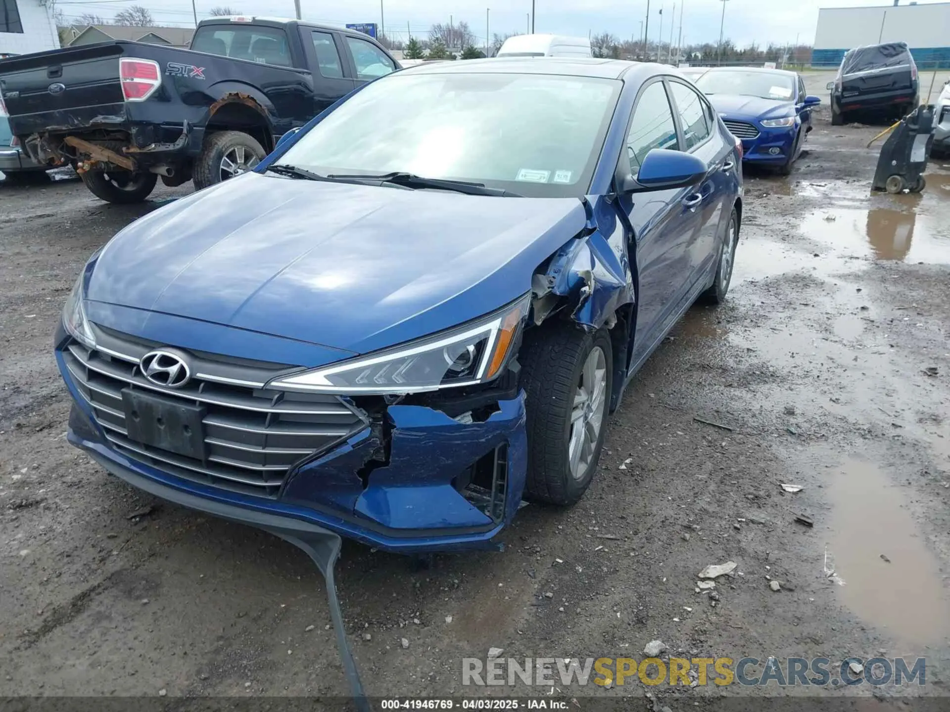 6 Photograph of a damaged car 5NPD84LF5LH540856 HYUNDAI ELANTRA 2020
