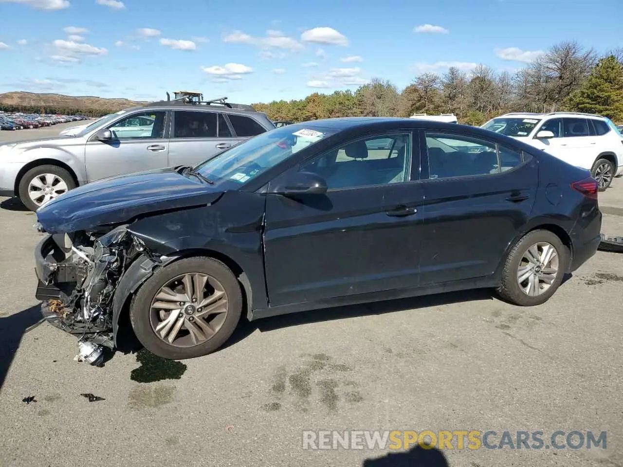 1 Photograph of a damaged car 5NPD84LF5LH546589 HYUNDAI ELANTRA 2020