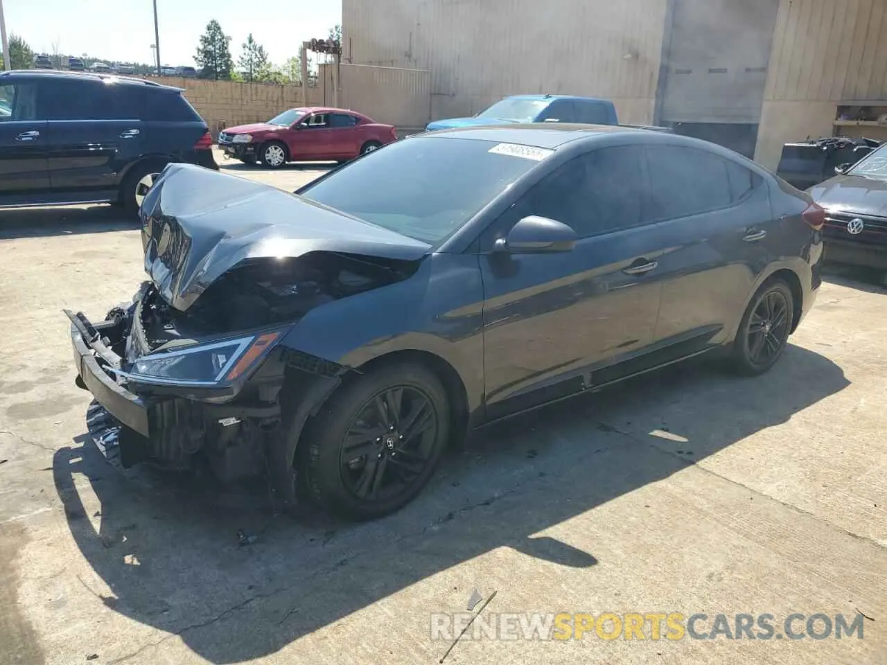 1 Photograph of a damaged car 5NPD84LF5LH551226 HYUNDAI ELANTRA 2020