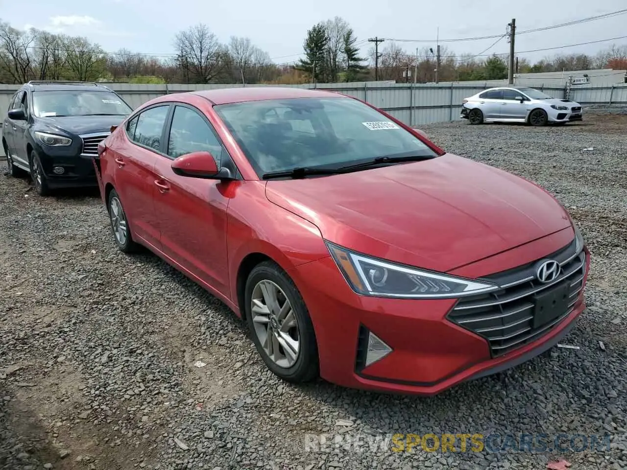 4 Photograph of a damaged car 5NPD84LF5LH551758 HYUNDAI ELANTRA 2020