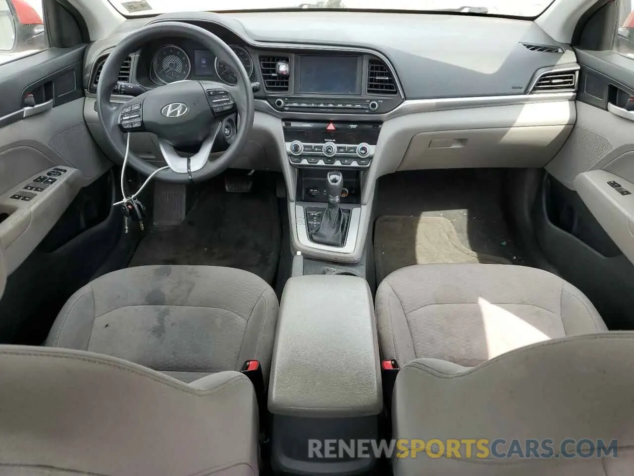 8 Photograph of a damaged car 5NPD84LF5LH551758 HYUNDAI ELANTRA 2020