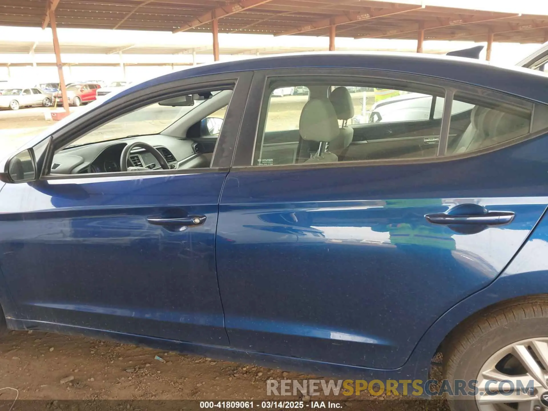 14 Photograph of a damaged car 5NPD84LF5LH561643 HYUNDAI ELANTRA 2020