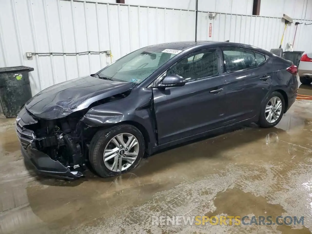 1 Photograph of a damaged car 5NPD84LF5LH563909 HYUNDAI ELANTRA 2020