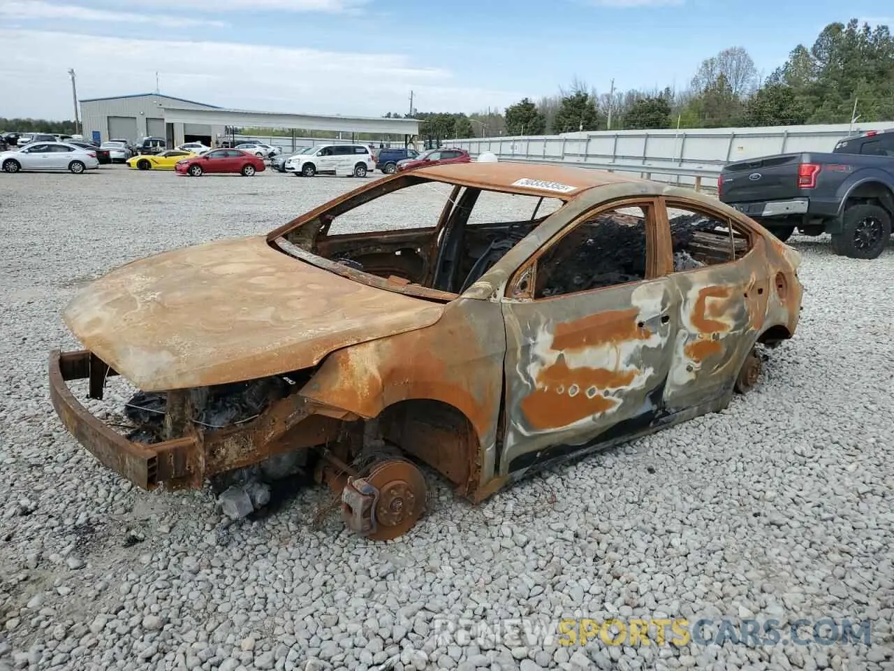 1 Photograph of a damaged car 5NPD84LF5LH571878 HYUNDAI ELANTRA 2020