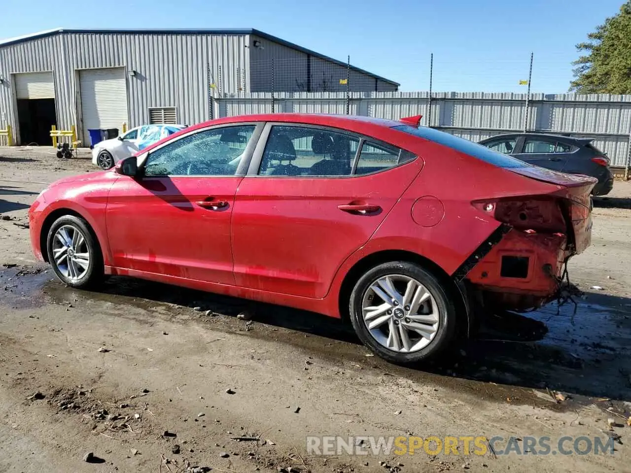 2 Photograph of a damaged car 5NPD84LF5LH574960 HYUNDAI ELANTRA 2020