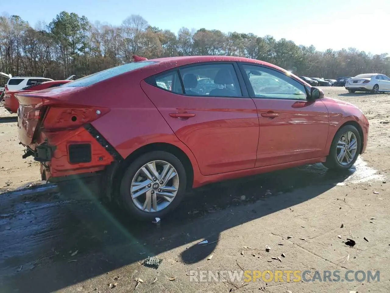3 Photograph of a damaged car 5NPD84LF5LH574960 HYUNDAI ELANTRA 2020