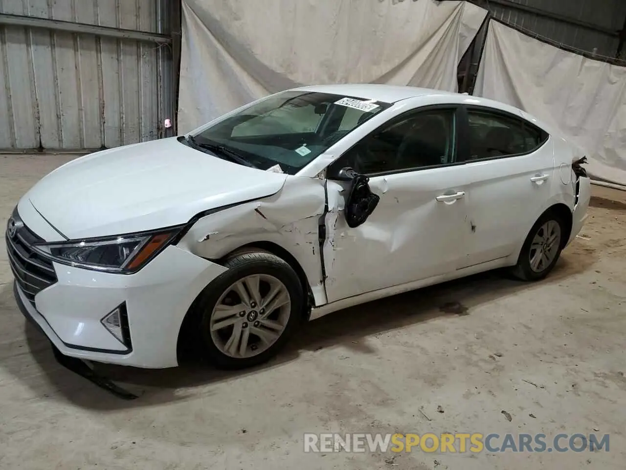1 Photograph of a damaged car 5NPD84LF5LH575106 HYUNDAI ELANTRA 2020