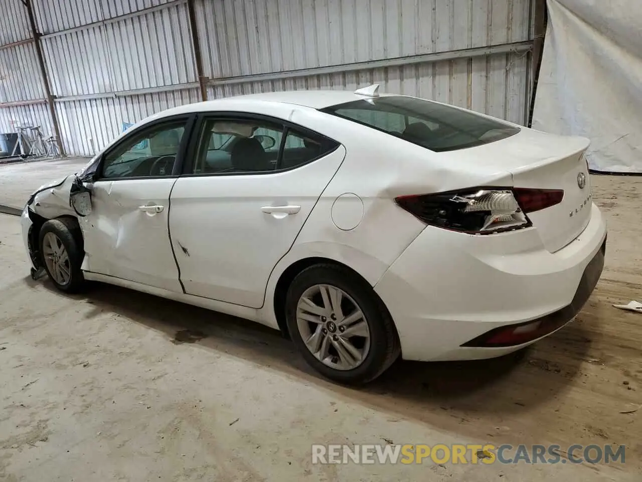 2 Photograph of a damaged car 5NPD84LF5LH575106 HYUNDAI ELANTRA 2020