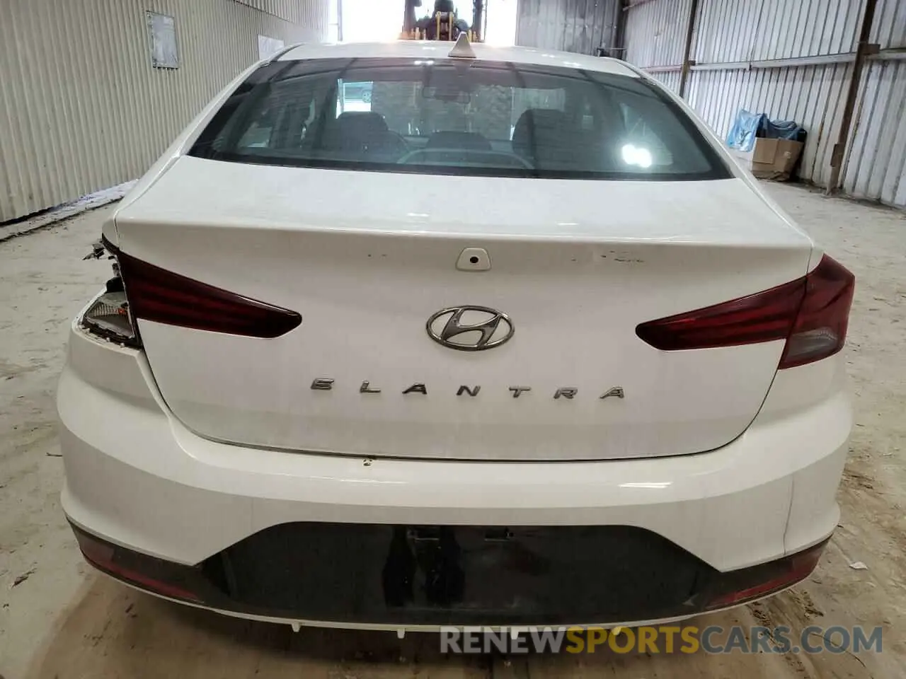 6 Photograph of a damaged car 5NPD84LF5LH575106 HYUNDAI ELANTRA 2020