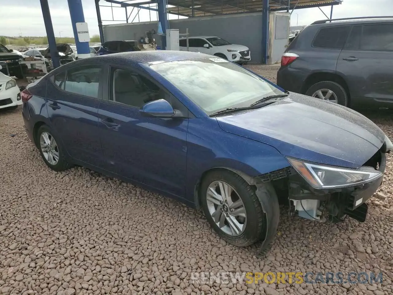 4 Photograph of a damaged car 5NPD84LF5LH579074 HYUNDAI ELANTRA 2020