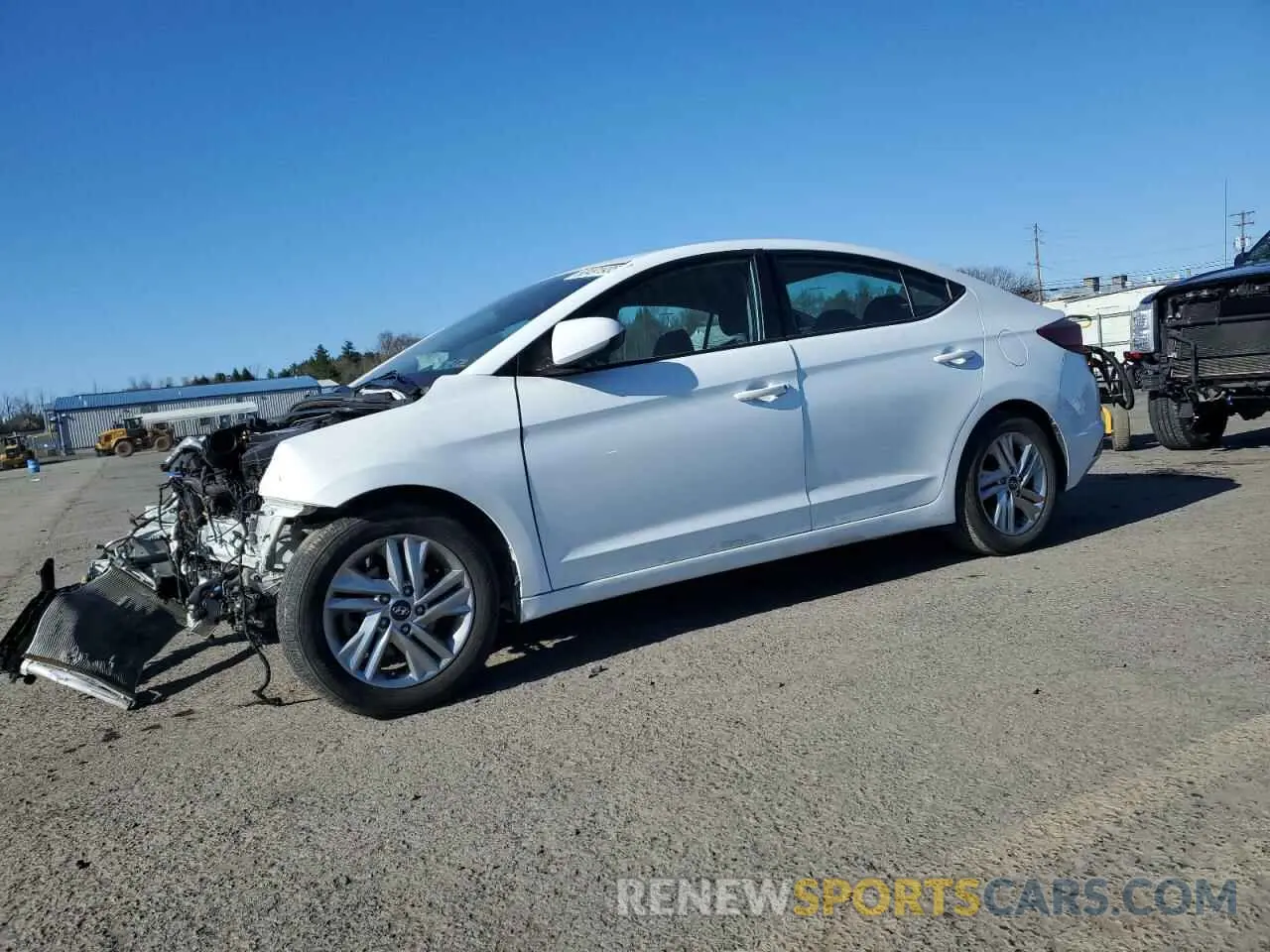 1 Photograph of a damaged car 5NPD84LF5LH582640 HYUNDAI ELANTRA 2020