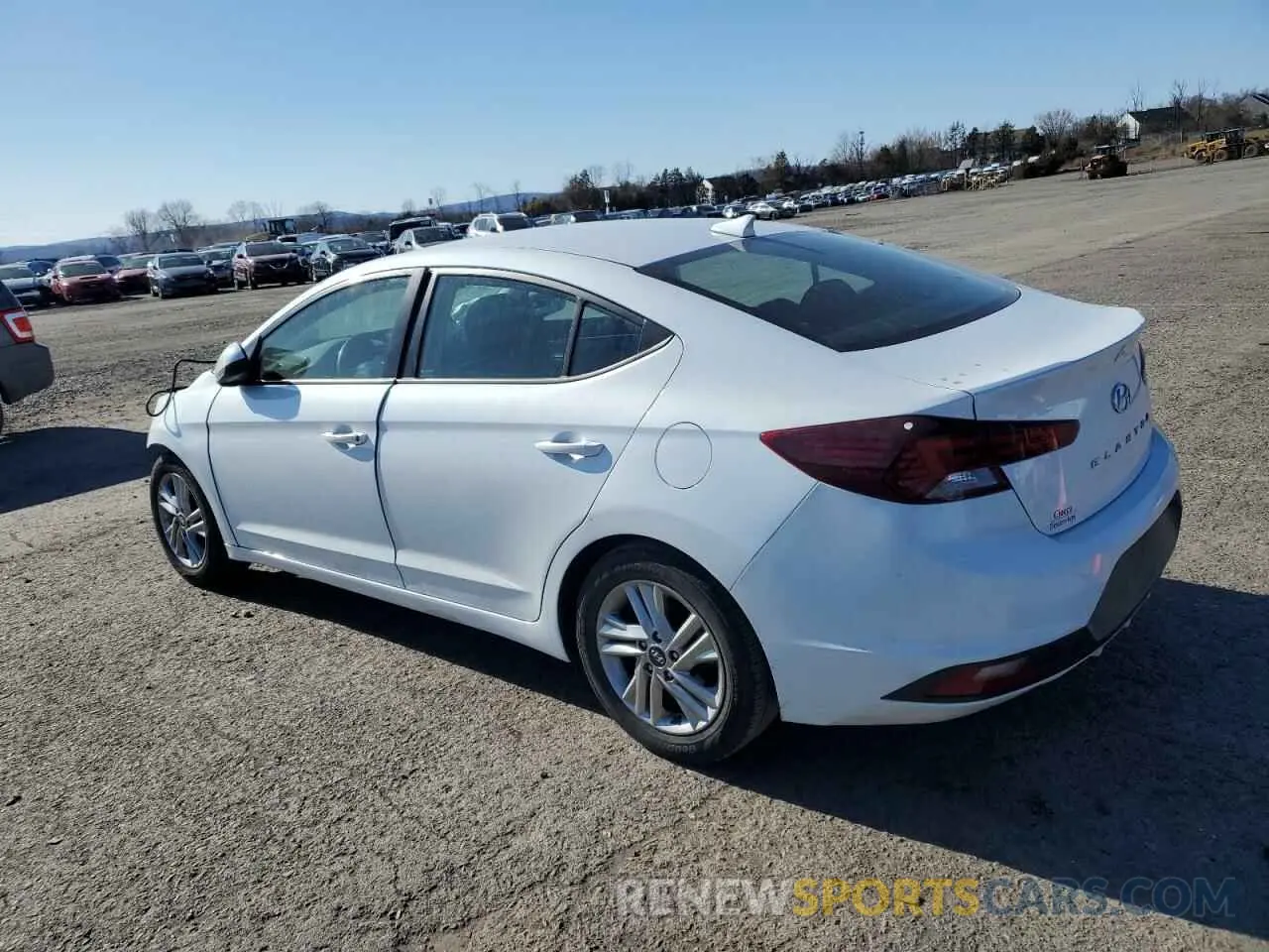 2 Photograph of a damaged car 5NPD84LF5LH582640 HYUNDAI ELANTRA 2020
