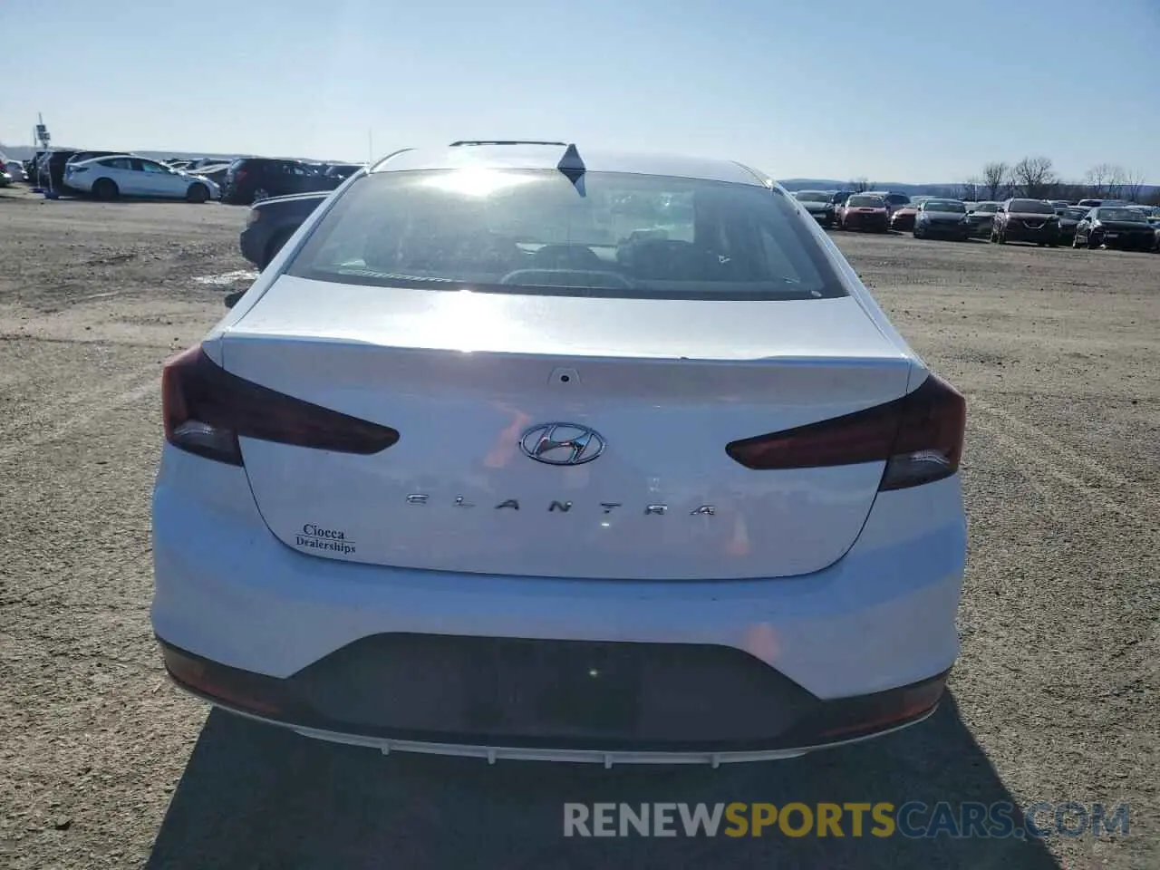 6 Photograph of a damaged car 5NPD84LF5LH582640 HYUNDAI ELANTRA 2020