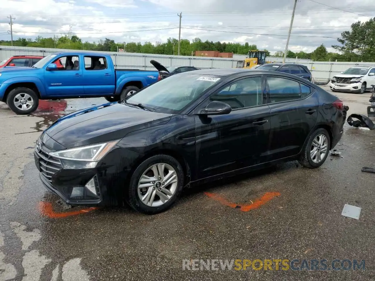 1 Photograph of a damaged car 5NPD84LF5LH584629 HYUNDAI ELANTRA 2020