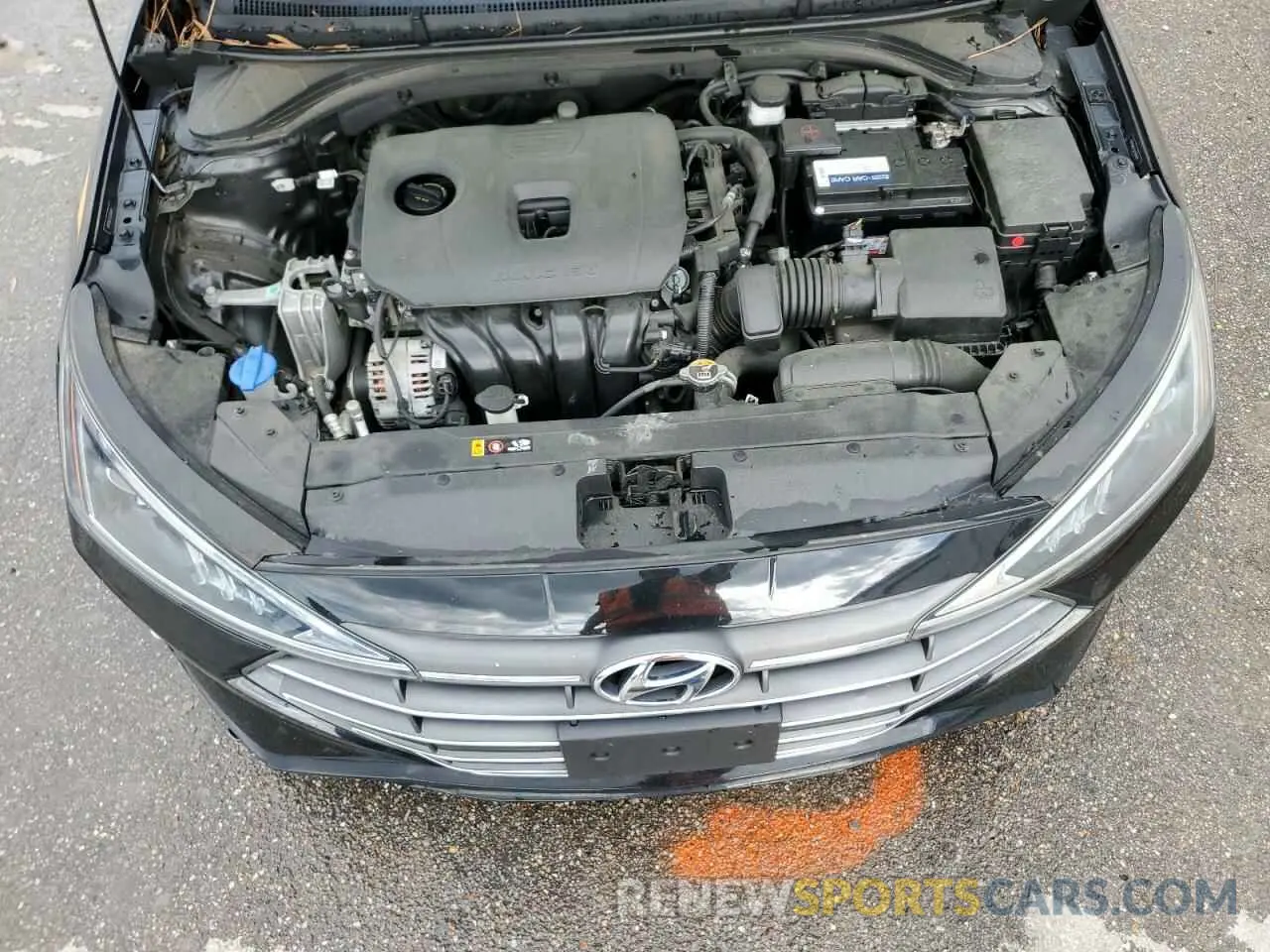 11 Photograph of a damaged car 5NPD84LF5LH584629 HYUNDAI ELANTRA 2020
