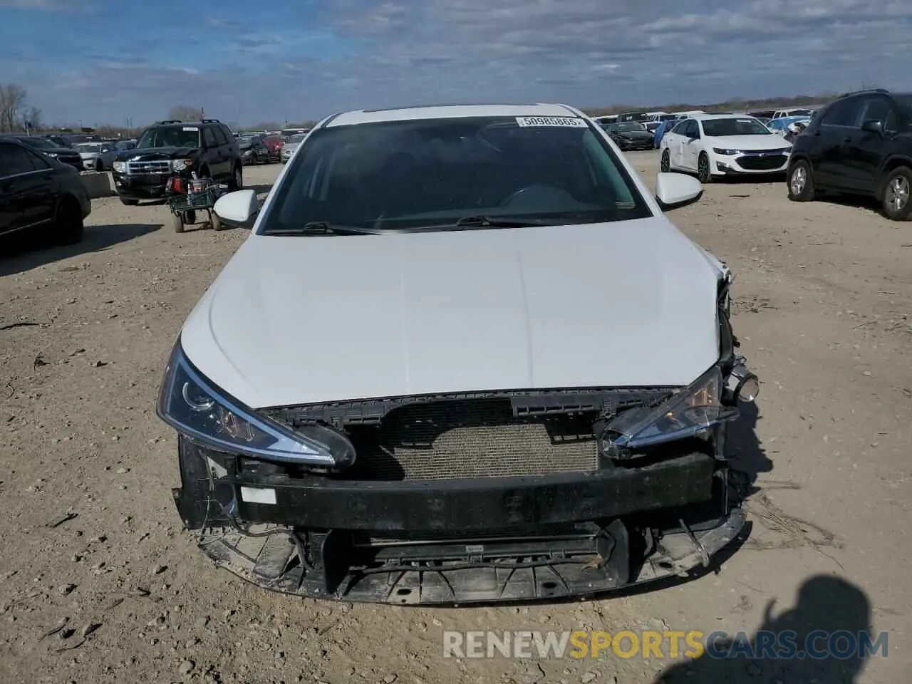 5 Photograph of a damaged car 5NPD84LF5LH586218 HYUNDAI ELANTRA 2020