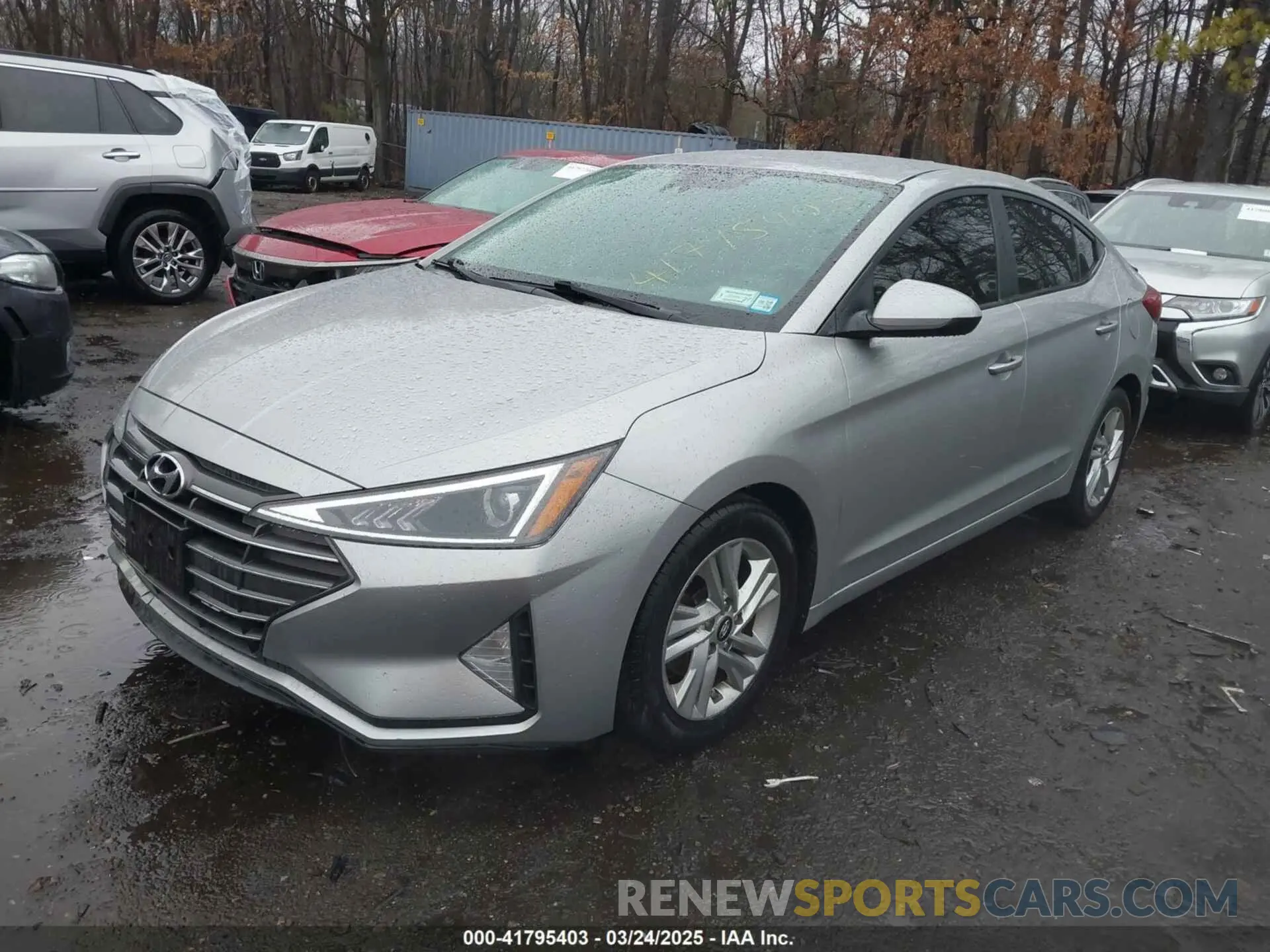 2 Photograph of a damaged car 5NPD84LF5LH587241 HYUNDAI ELANTRA 2020