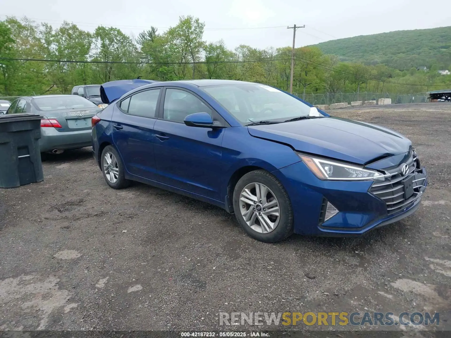 1 Photograph of a damaged car 5NPD84LF5LH600229 HYUNDAI ELANTRA 2020
