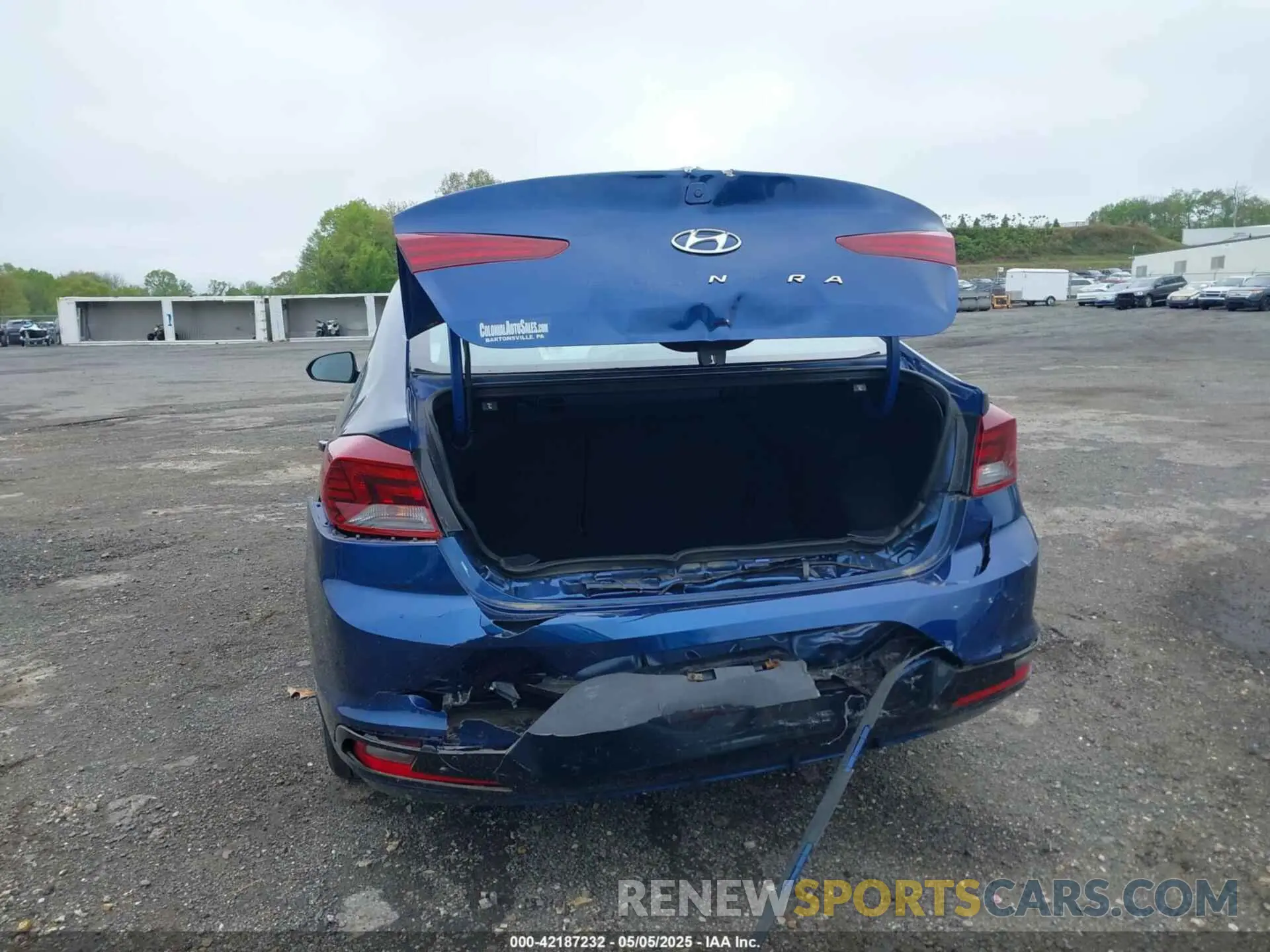 6 Photograph of a damaged car 5NPD84LF5LH600229 HYUNDAI ELANTRA 2020