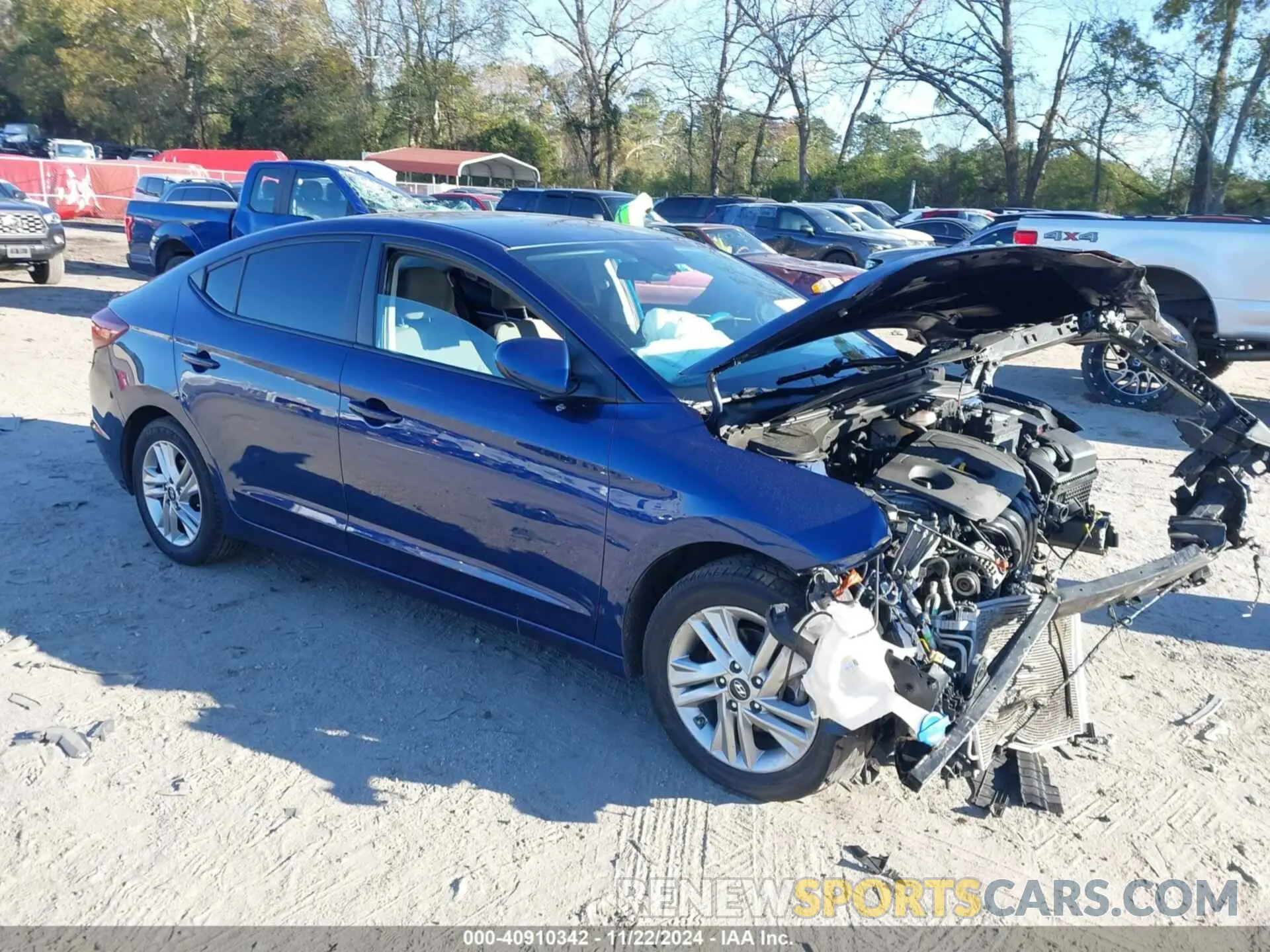 1 Photograph of a damaged car 5NPD84LF5LH621520 HYUNDAI ELANTRA 2020