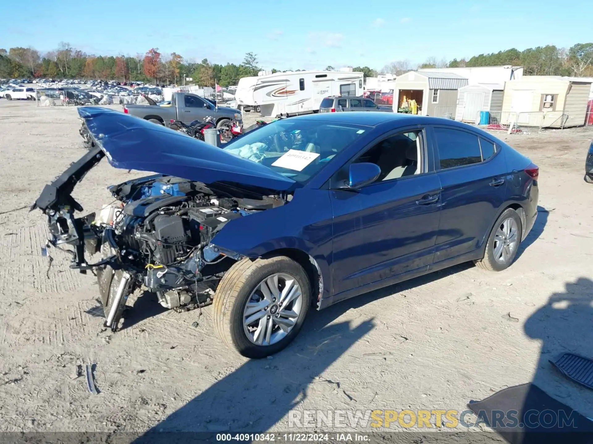 2 Photograph of a damaged car 5NPD84LF5LH621520 HYUNDAI ELANTRA 2020