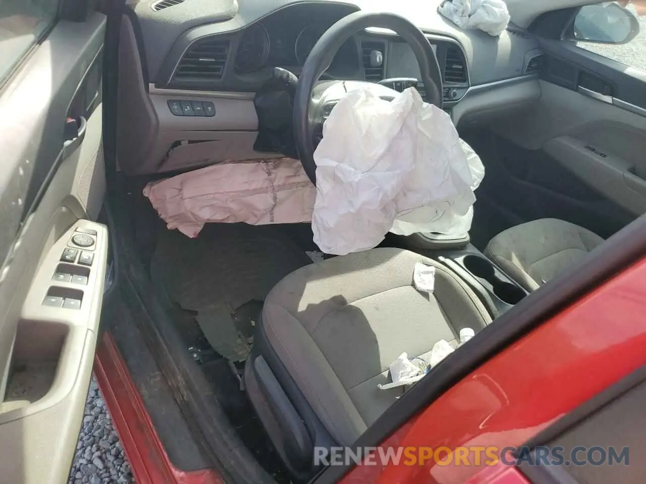 8 Photograph of a damaged car 5NPD84LF5LH622019 HYUNDAI ELANTRA 2020
