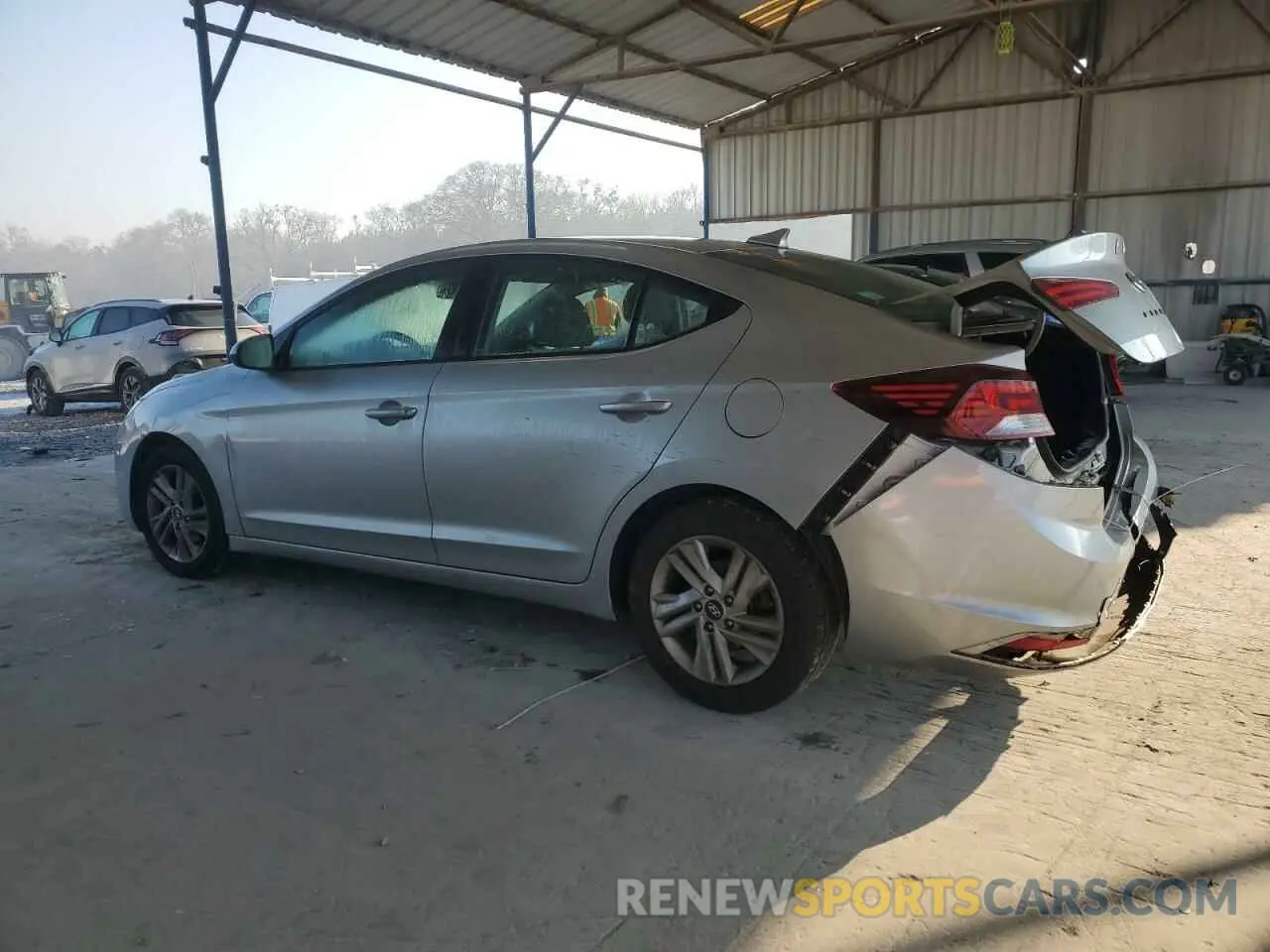 2 Photograph of a damaged car 5NPD84LF5LH622800 HYUNDAI ELANTRA 2020
