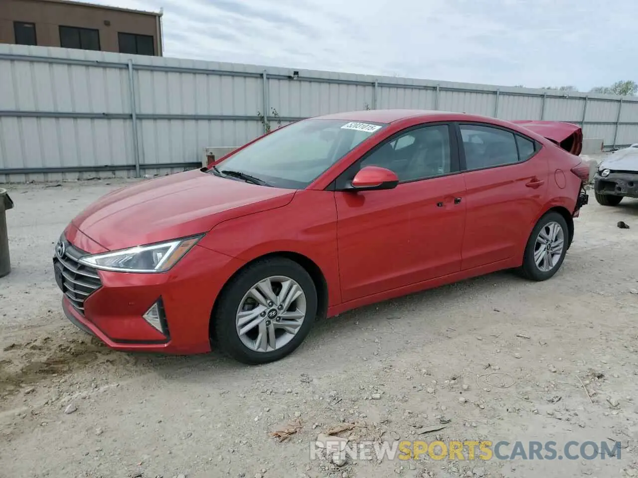 1 Photograph of a damaged car 5NPD84LF5LH626992 HYUNDAI ELANTRA 2020