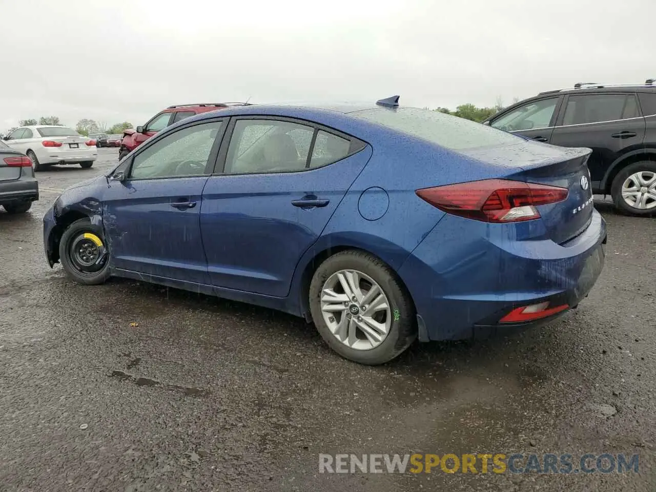 2 Photograph of a damaged car 5NPD84LF5LH627589 HYUNDAI ELANTRA 2020