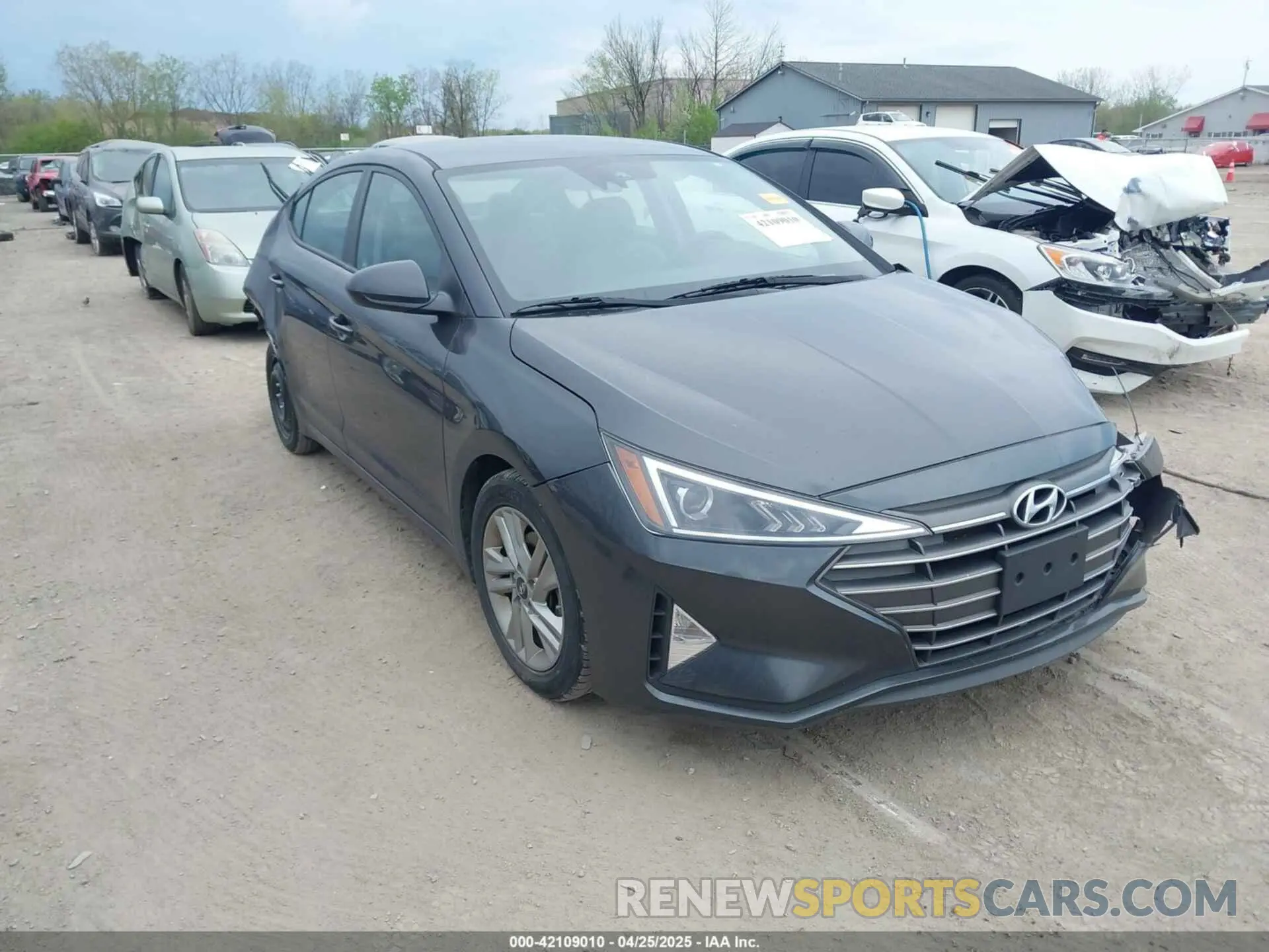 1 Photograph of a damaged car 5NPD84LF5LH628838 HYUNDAI ELANTRA 2020