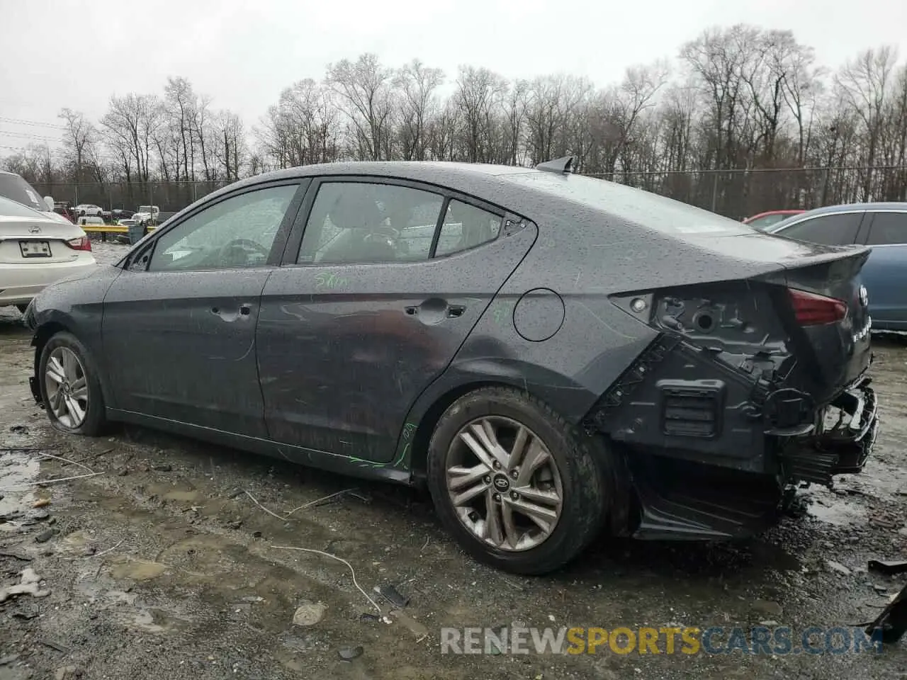 2 Photograph of a damaged car 5NPD84LF5LH629259 HYUNDAI ELANTRA 2020