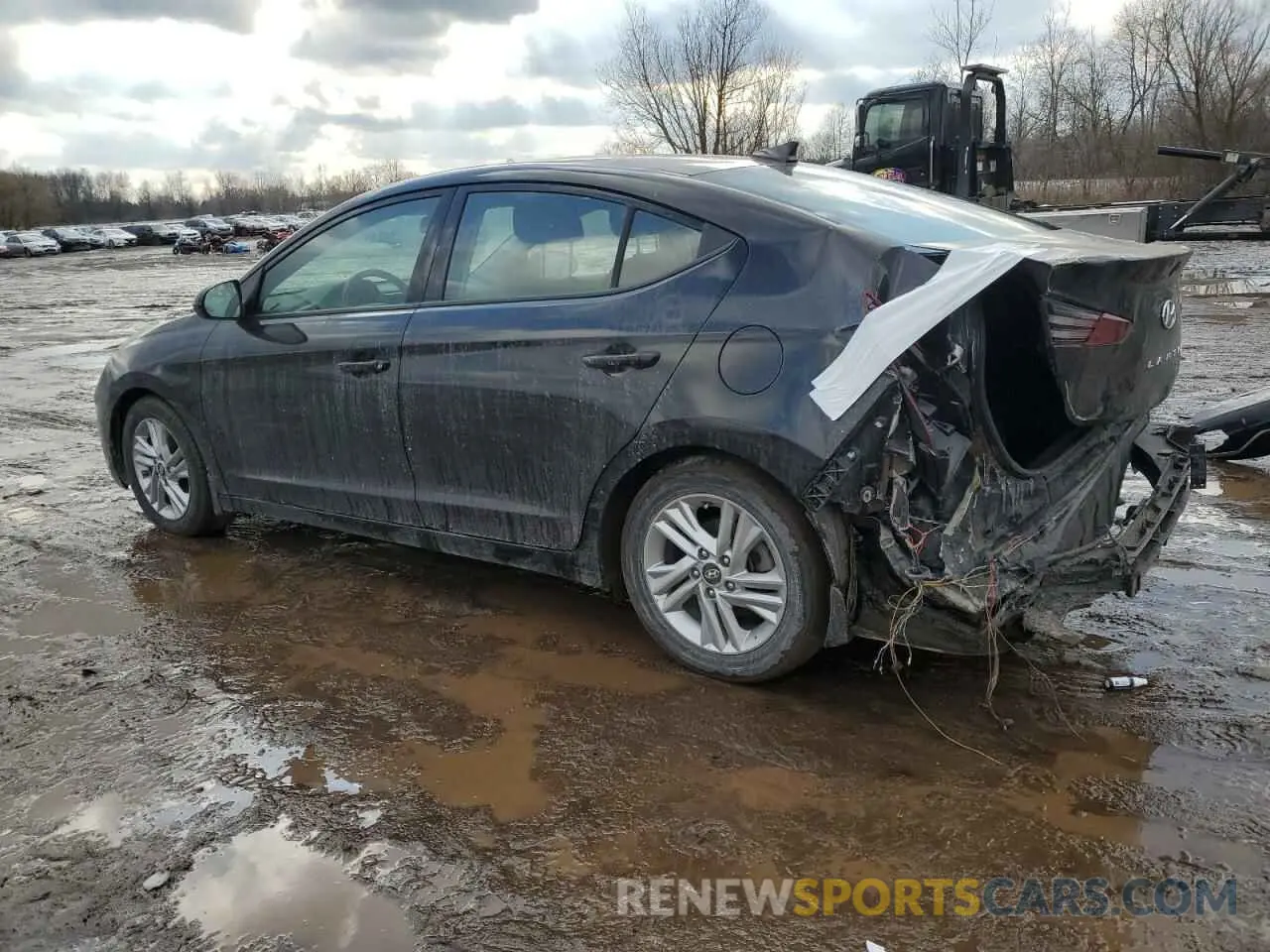 2 Photograph of a damaged car 5NPD84LF5LH630539 HYUNDAI ELANTRA 2020