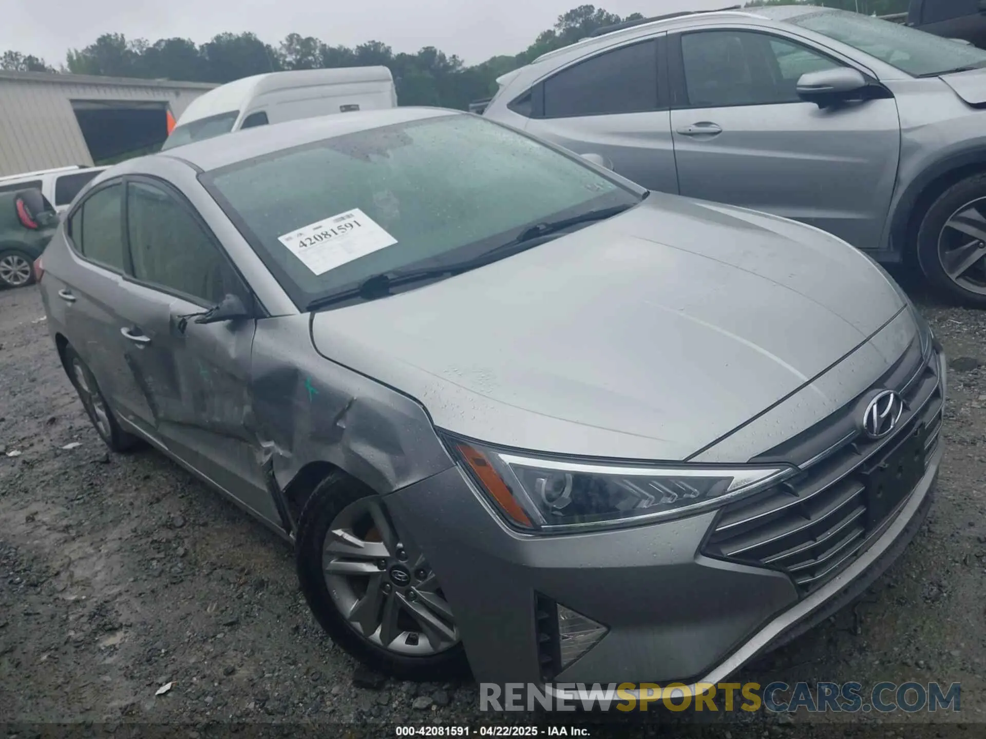 1 Photograph of a damaged car 5NPD84LF5LH632243 HYUNDAI ELANTRA 2020