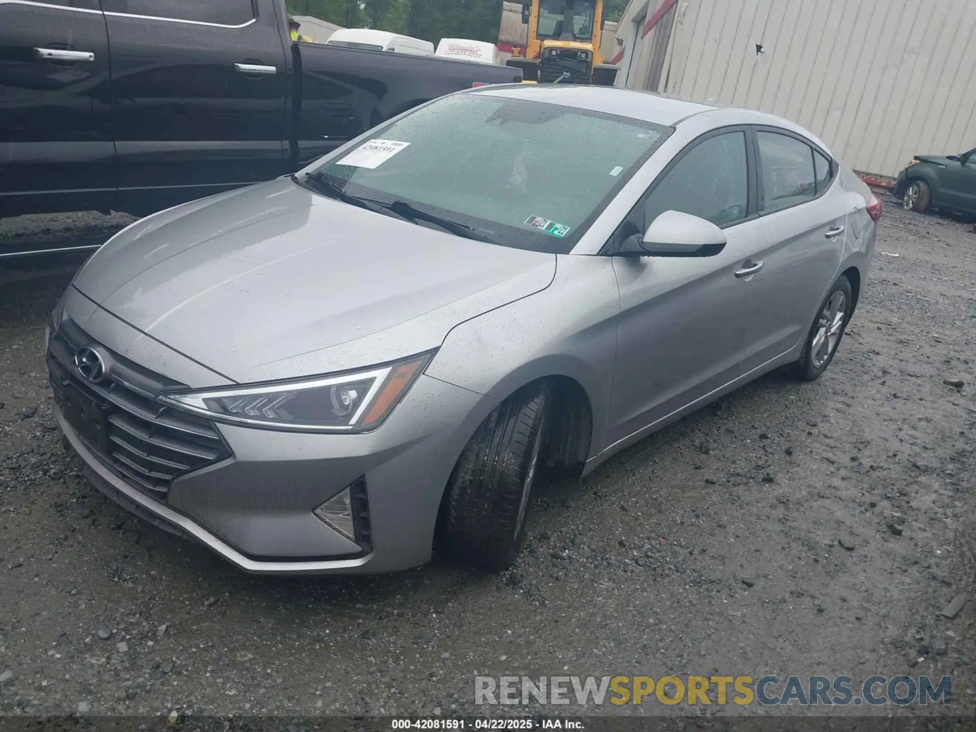 2 Photograph of a damaged car 5NPD84LF5LH632243 HYUNDAI ELANTRA 2020