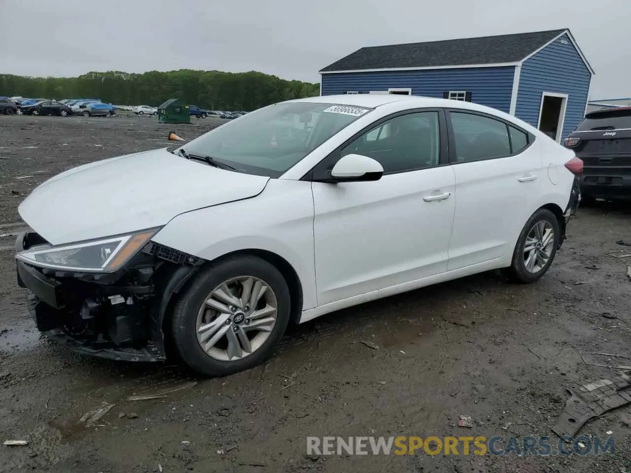 1 Photograph of a damaged car 5NPD84LF5LH632324 HYUNDAI ELANTRA 2020