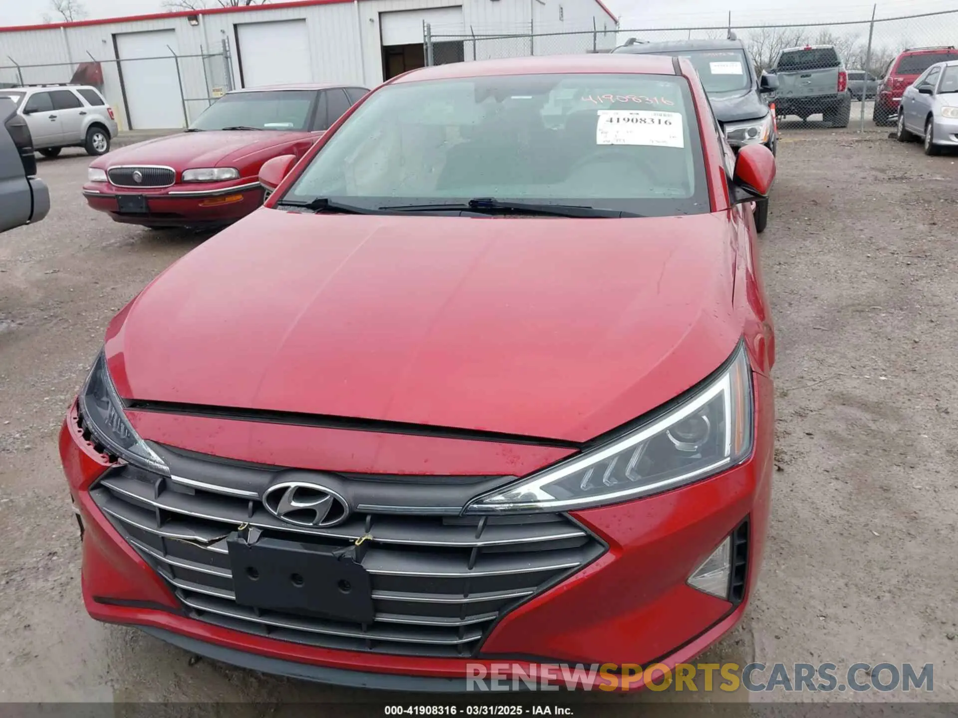 12 Photograph of a damaged car 5NPD84LF6LH507770 HYUNDAI ELANTRA 2020
