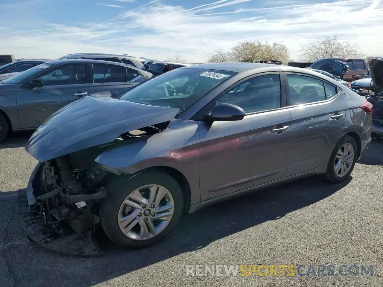 1 Photograph of a damaged car 5NPD84LF6LH520101 HYUNDAI ELANTRA 2020