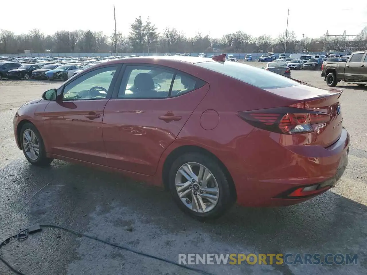 2 Photograph of a damaged car 5NPD84LF6LH527307 HYUNDAI ELANTRA 2020