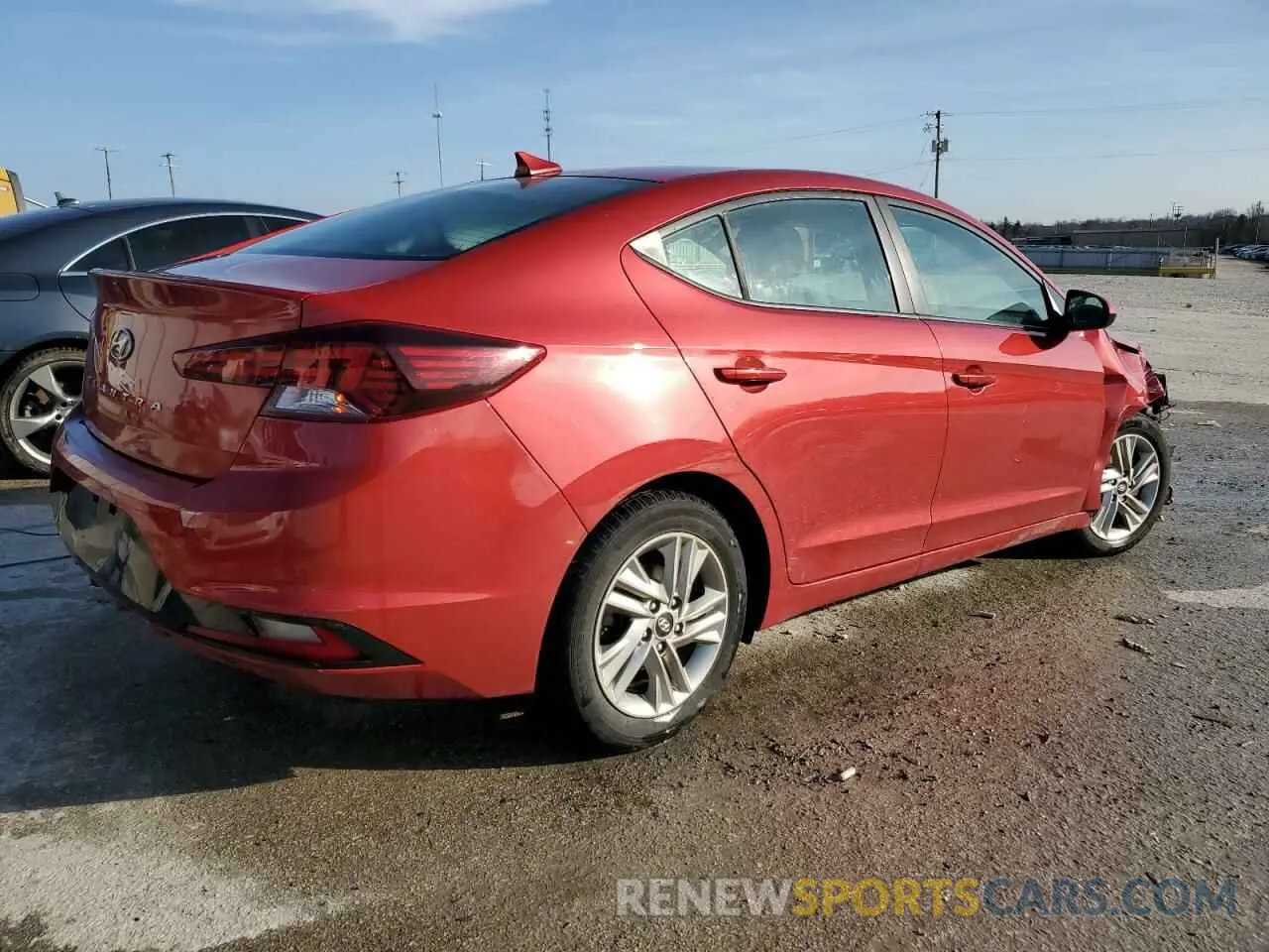 3 Photograph of a damaged car 5NPD84LF6LH527307 HYUNDAI ELANTRA 2020