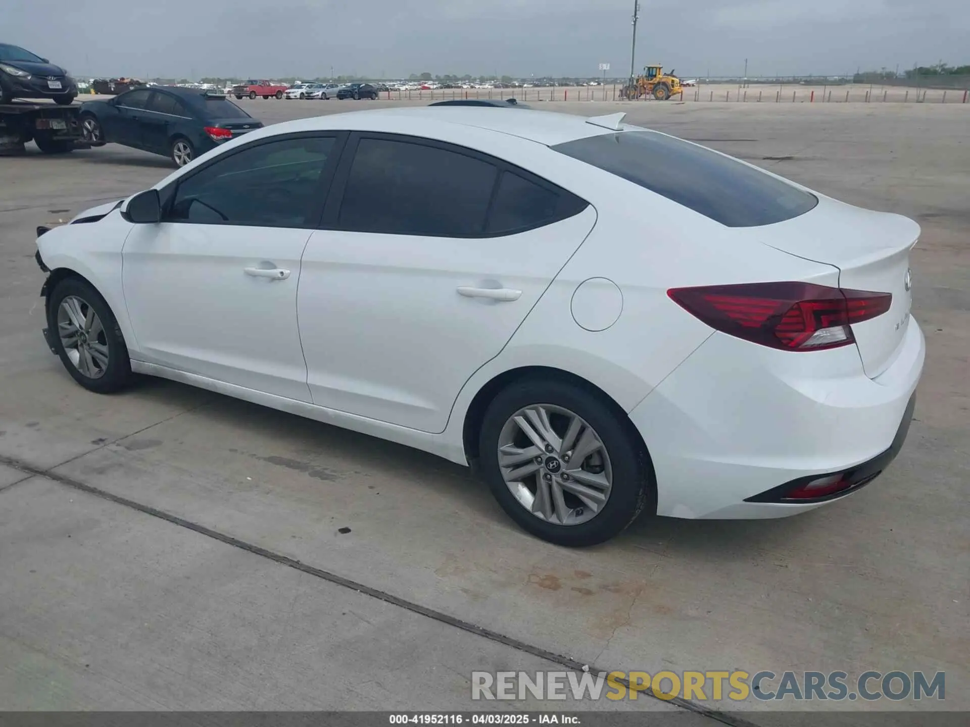 3 Photograph of a damaged car 5NPD84LF6LH547234 HYUNDAI ELANTRA 2020