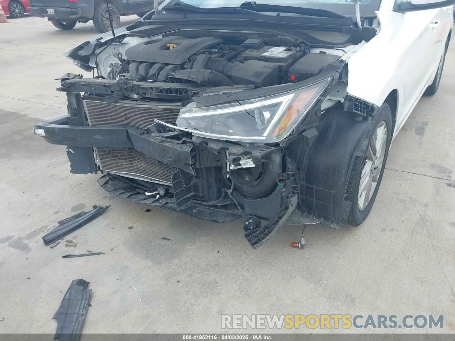6 Photograph of a damaged car 5NPD84LF6LH547234 HYUNDAI ELANTRA 2020
