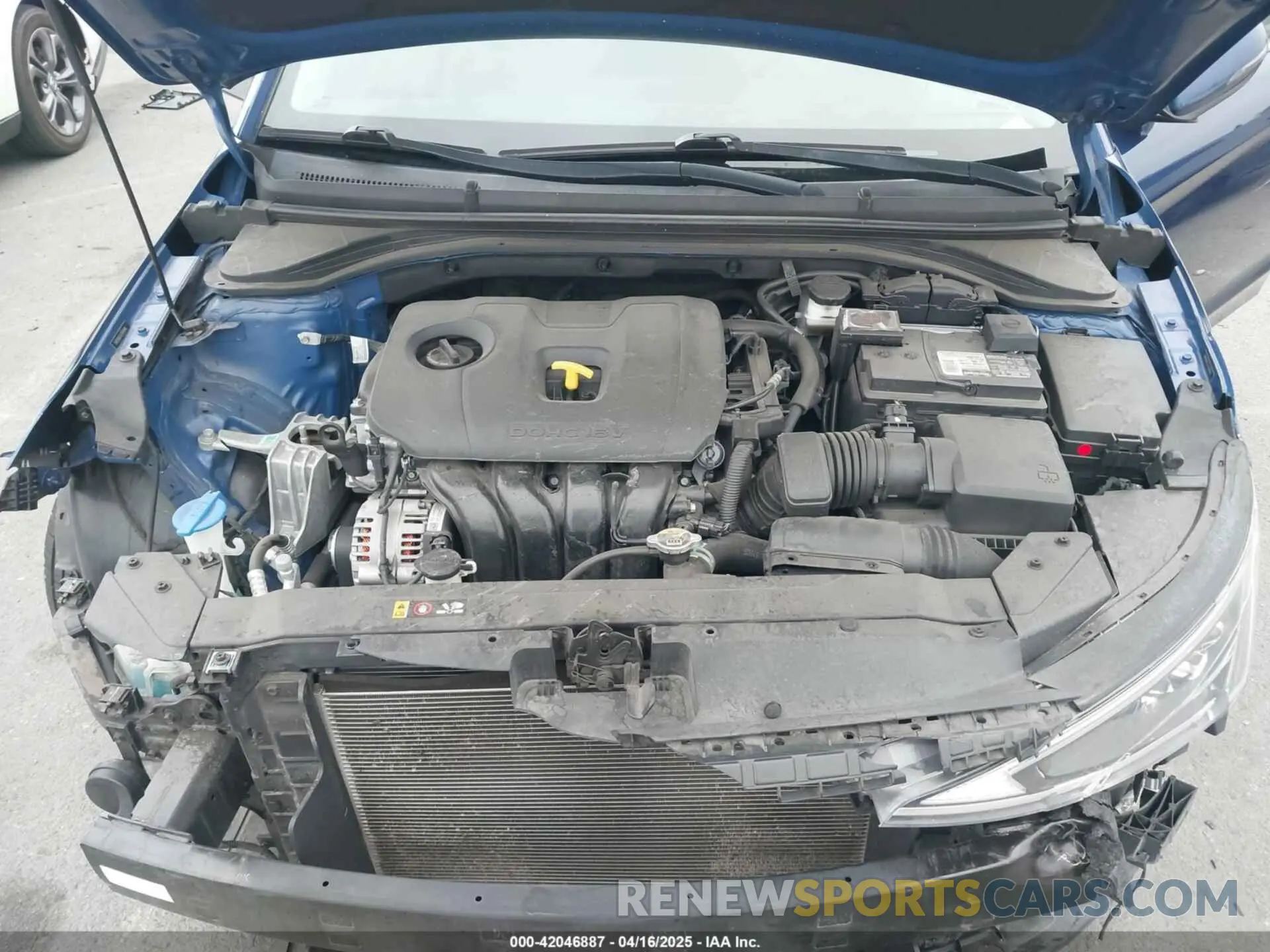 10 Photograph of a damaged car 5NPD84LF6LH549646 HYUNDAI ELANTRA 2020