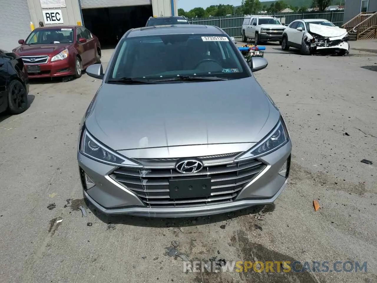 5 Photograph of a damaged car 5NPD84LF6LH551347 HYUNDAI ELANTRA 2020