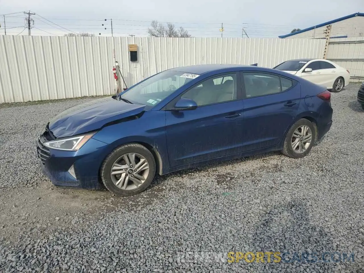 1 Photograph of a damaged car 5NPD84LF6LH554605 HYUNDAI ELANTRA 2020