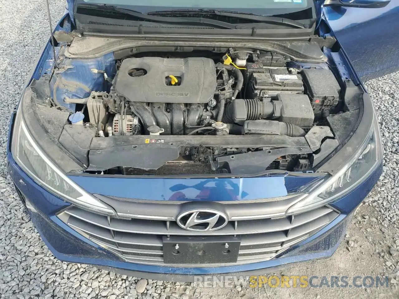 11 Photograph of a damaged car 5NPD84LF6LH554605 HYUNDAI ELANTRA 2020