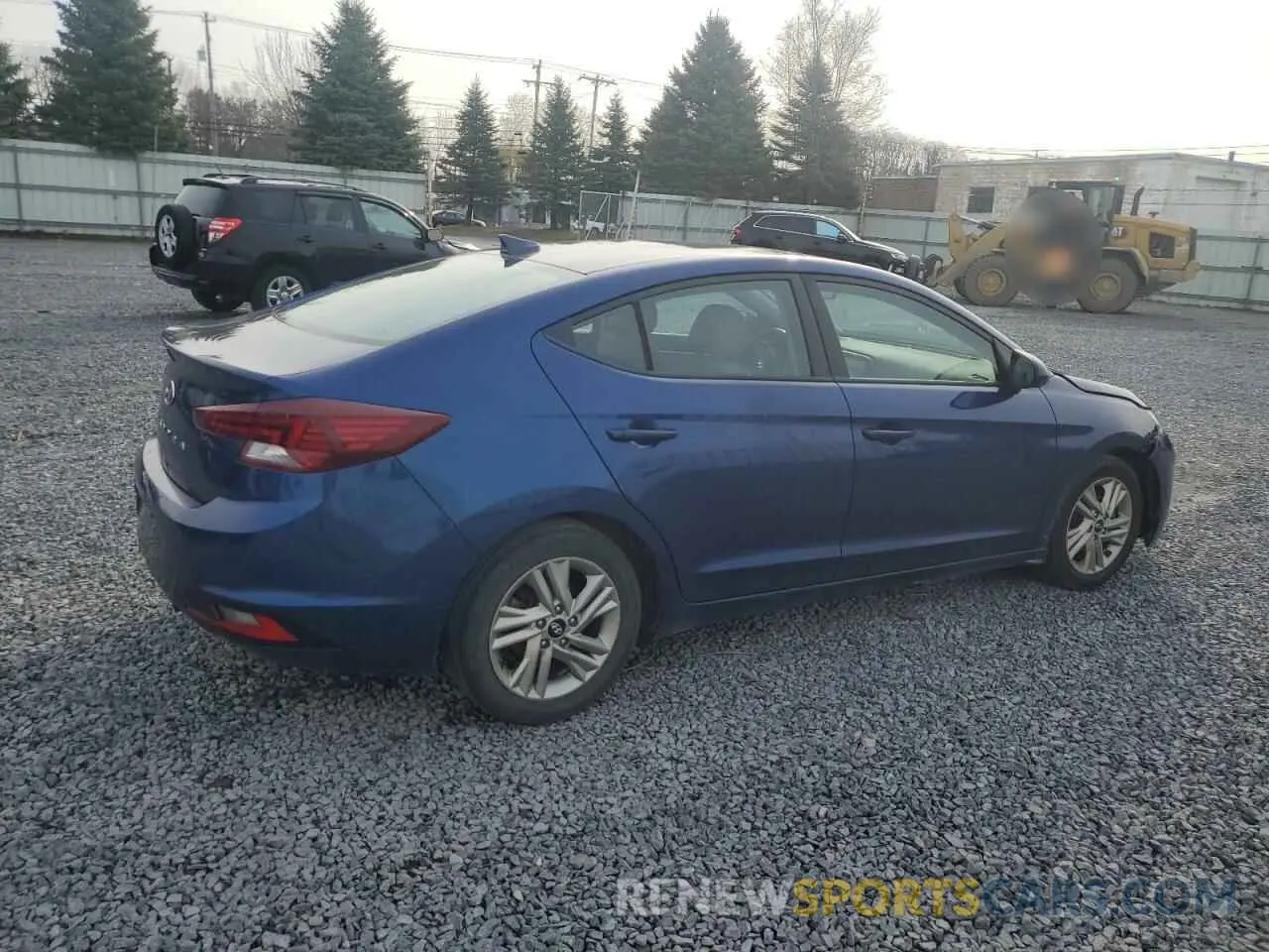 3 Photograph of a damaged car 5NPD84LF6LH554605 HYUNDAI ELANTRA 2020