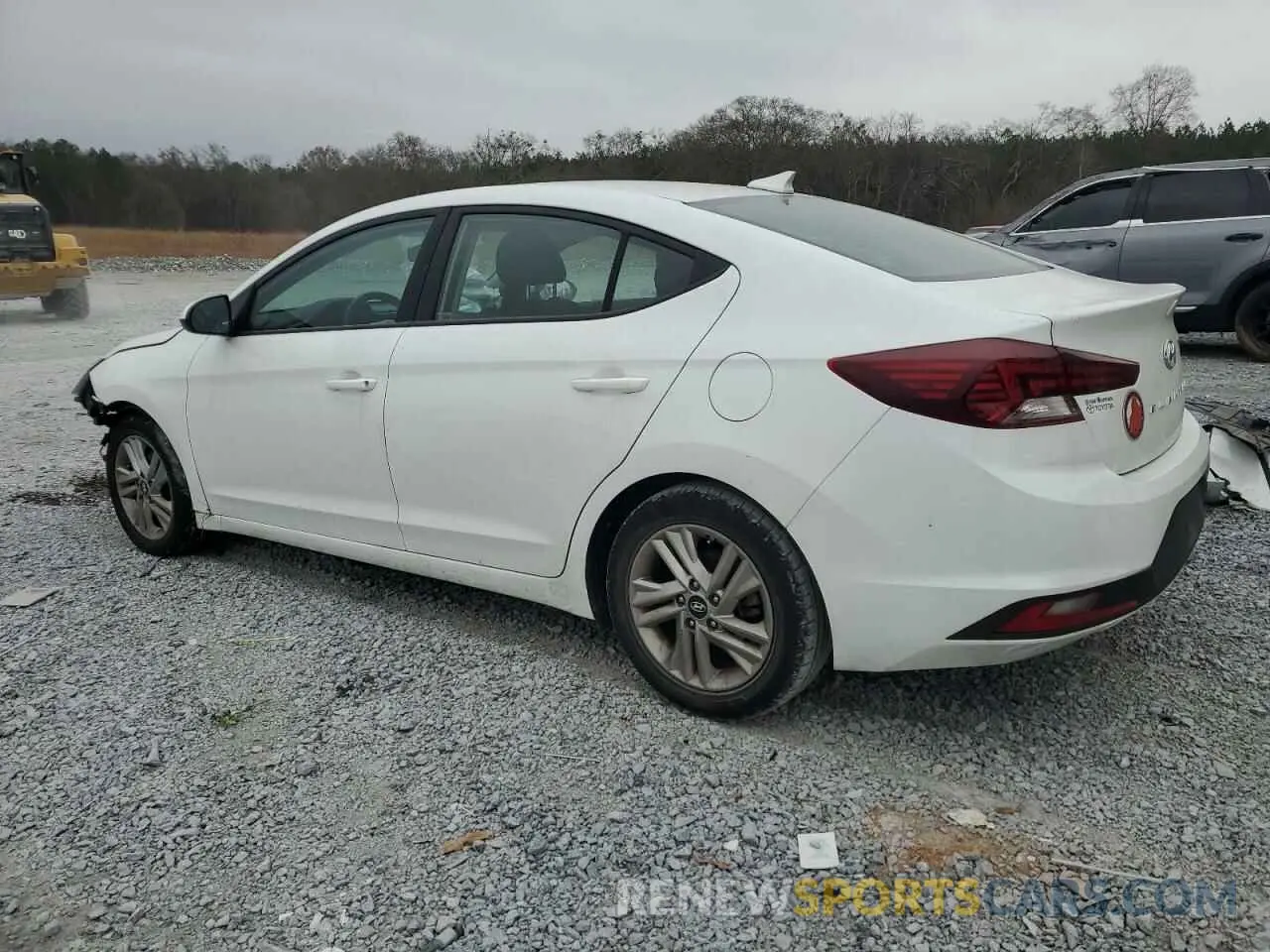 2 Photograph of a damaged car 5NPD84LF6LH554989 HYUNDAI ELANTRA 2020
