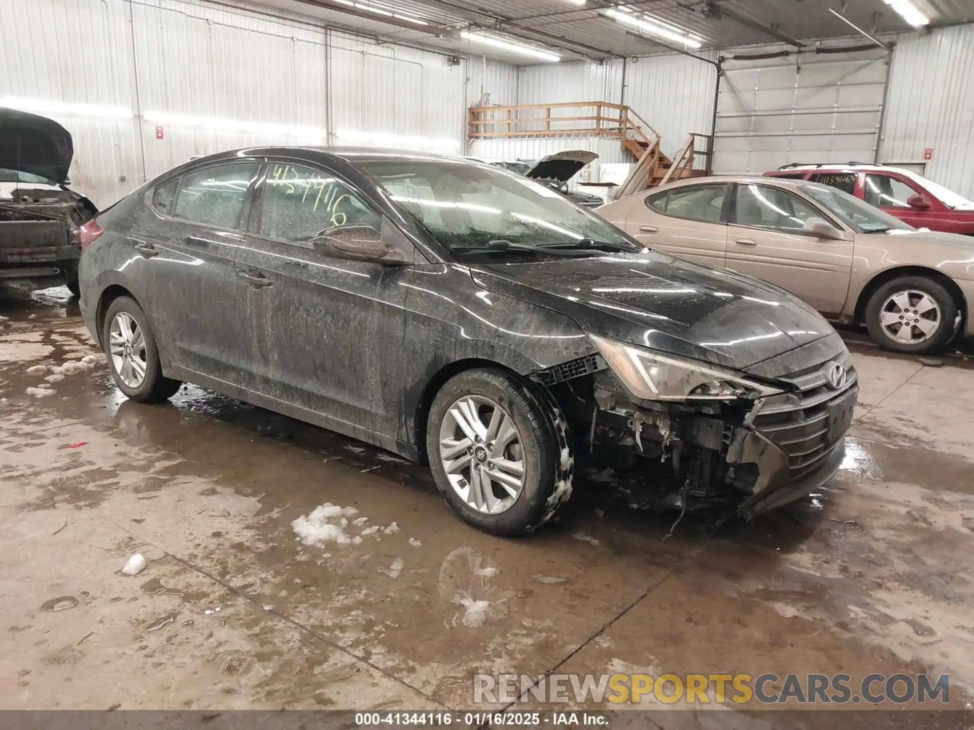 1 Photograph of a damaged car 5NPD84LF6LH555236 HYUNDAI ELANTRA 2020