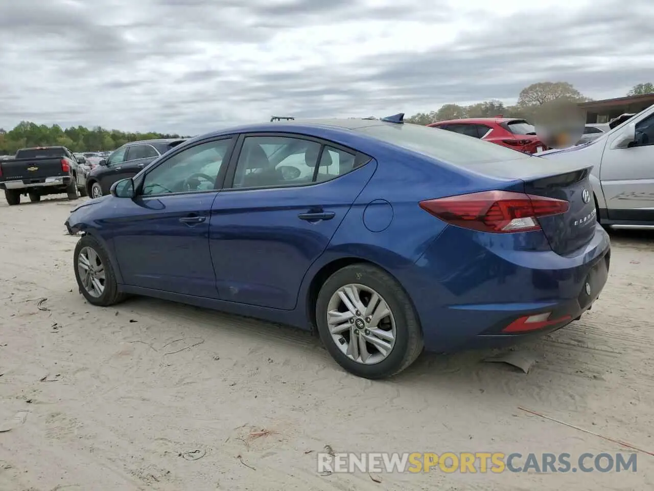 2 Photograph of a damaged car 5NPD84LF6LH558489 HYUNDAI ELANTRA 2020