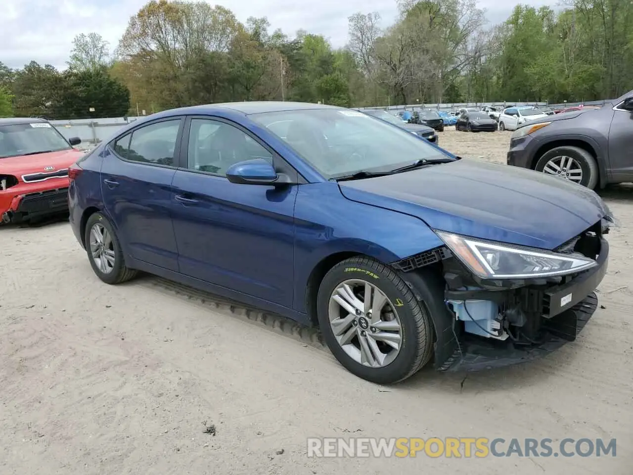4 Photograph of a damaged car 5NPD84LF6LH558489 HYUNDAI ELANTRA 2020
